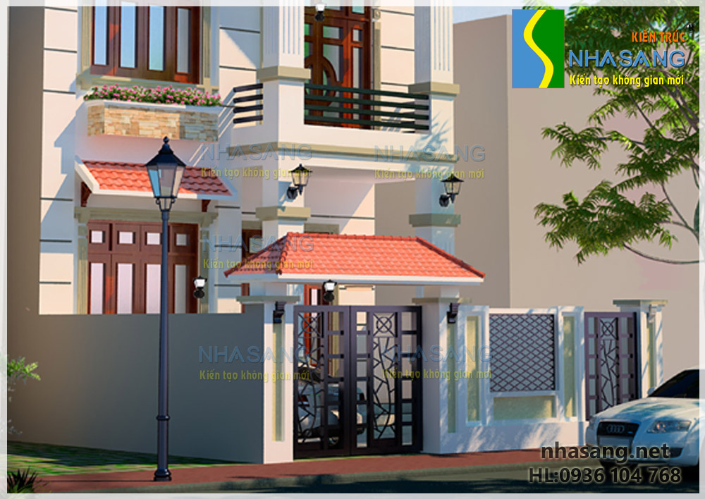 mẫu thiết kế nhà biệt thự đẹp 2-3 tầng hiện đại